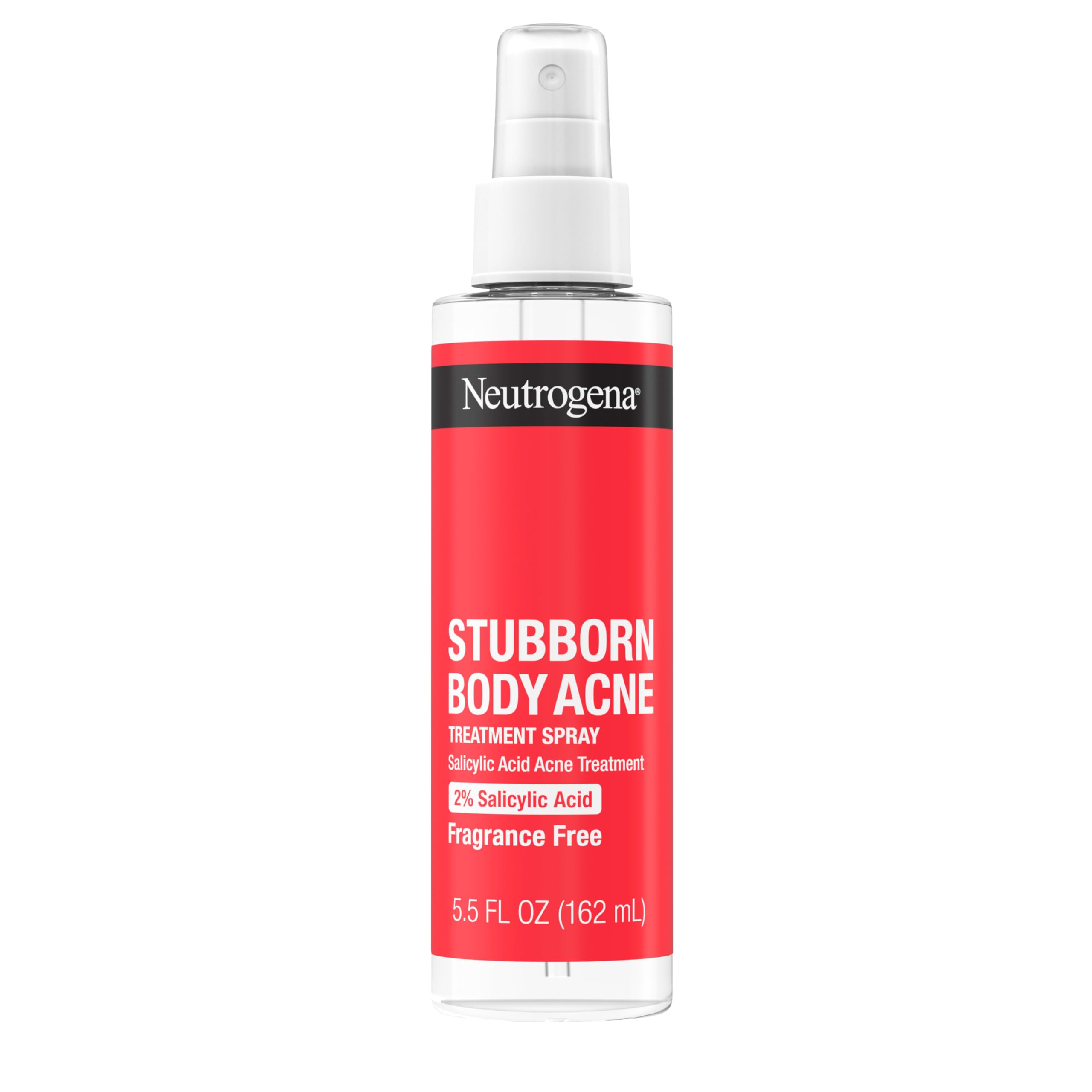 Neutrogena Stubborn Body Acne Spray With Salicylic Acid, Fragrance-Free ...